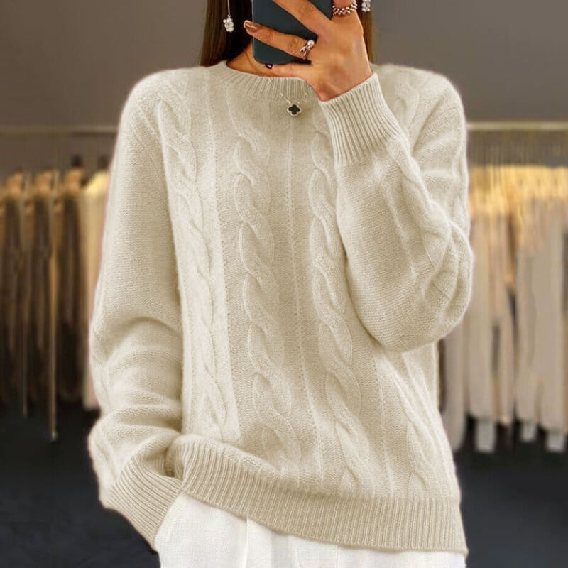 Amira™ -Weicher Strickpullover