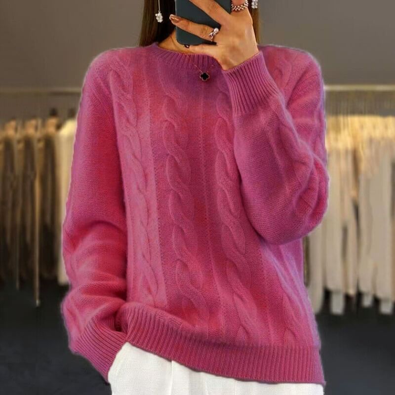 Amira™ -Weicher Strickpullover