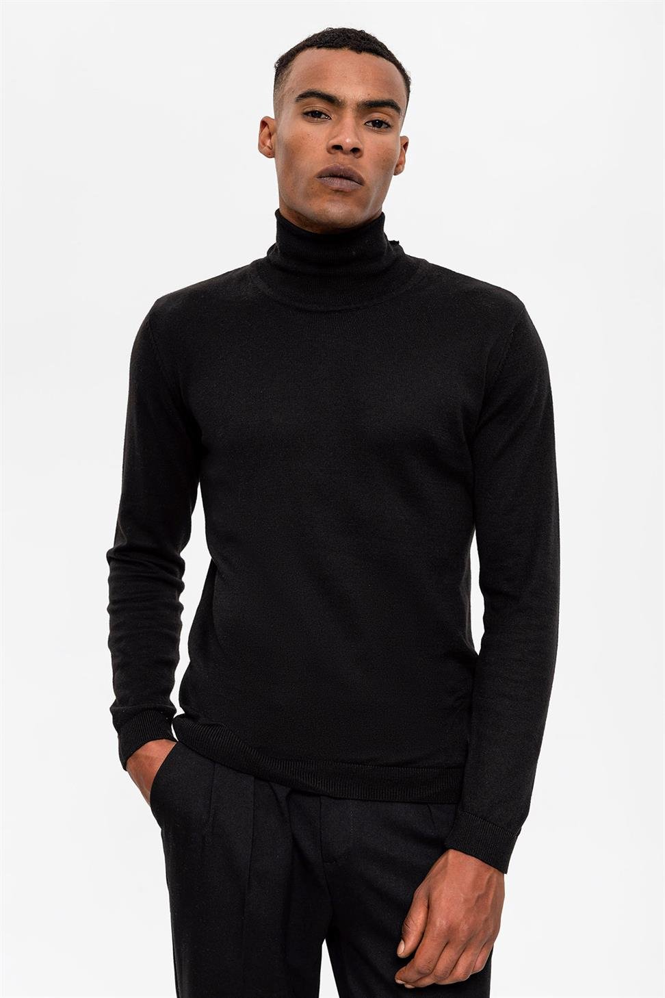 Voll-Turtleneck Herren Strickware!